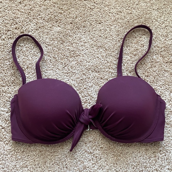 Victoria’s Secret Purple Bikini Top 34C Bottom Sm - Picture 4 of 12